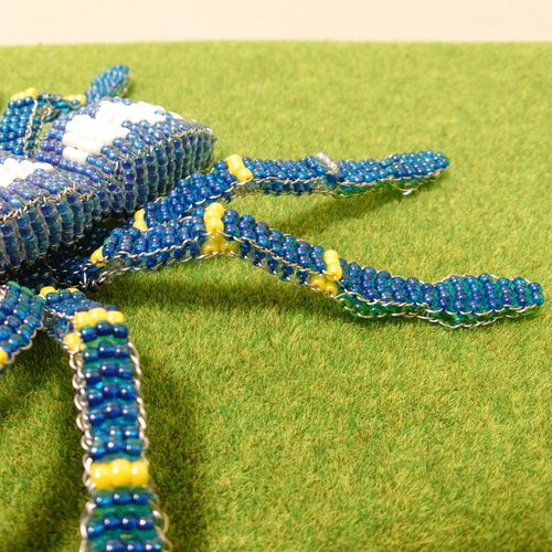 ビーズアート【グーティサファイアオーナメンタル】 立体・オブジェ