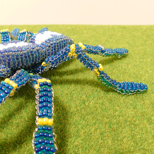 ビーズアート【グーティサファイアオーナメンタル】 立体・オブジェ