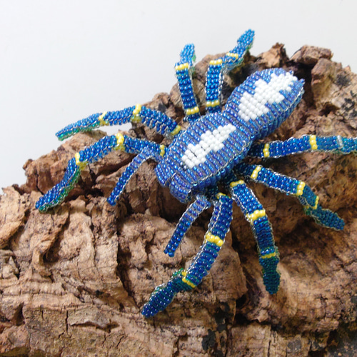 ビーズアート【グーティサファイアオーナメンタル】 立体・オブジェ