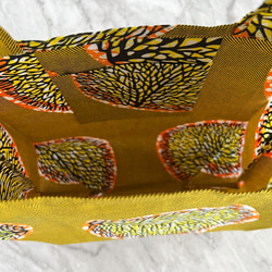 アフリカンプリント ミニバッグ バオバブ 3枚目の画像