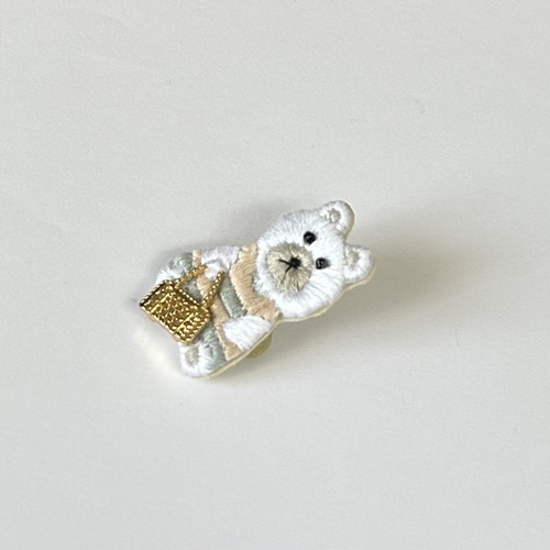Yama_shop　くま【20】のブローチ アルペジオ くまのブローチ | くうそう ONE-DERFUL