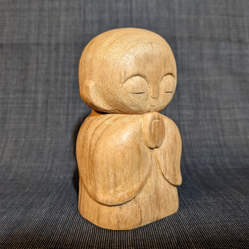 木彫りお地蔵様76番 彫刻 樂月 通販 16151185｜Creema(クリーマ)