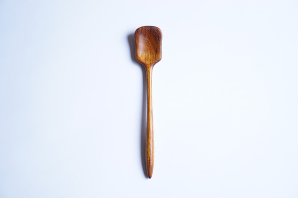 木製果醬湯匙（柚木）A019-4 第1張的照片