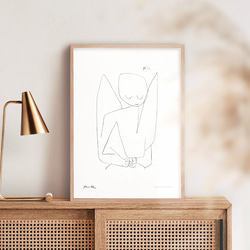 天使複製画 パウル・クレー altkluger Engel（おませな天使）天使連作 アート