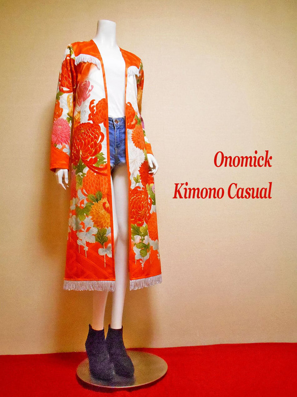 着物ガウン Kimono Gown LJ-131/M 1枚目の画像