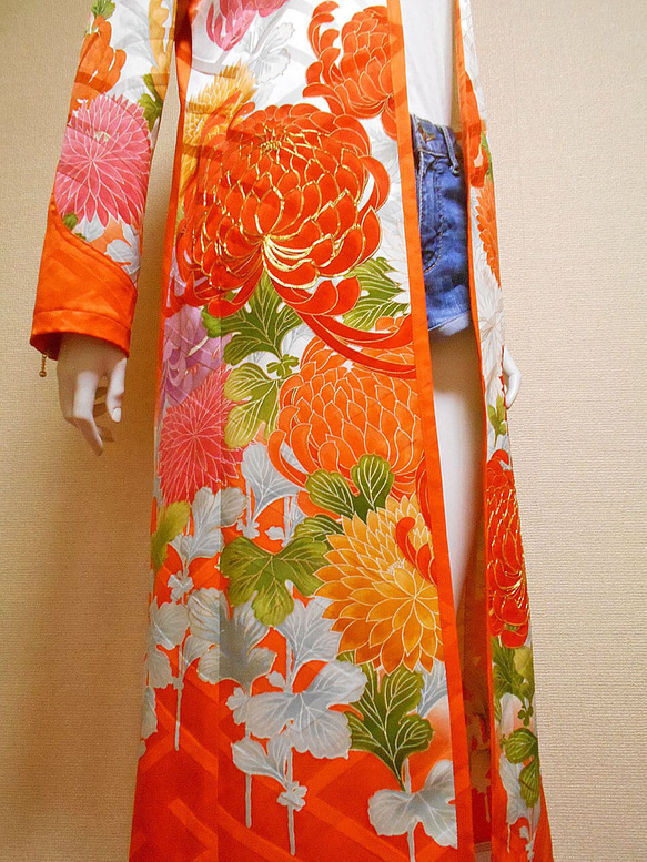 着物ガウン Kimono Gown LJ-131/M 2枚目の画像