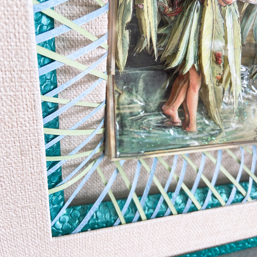 一点もの！】シャドーボックス フェアリー 夏 その他置物 fleurs_art