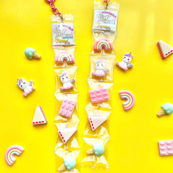 Unicorn sugar sweets5 packaged charm 2枚目の画像