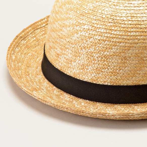 ルナ 麦わら セーラー帽子 子供用 ストローハット 帽子 50cm [UK-H010-SBK50] 4枚目の画像