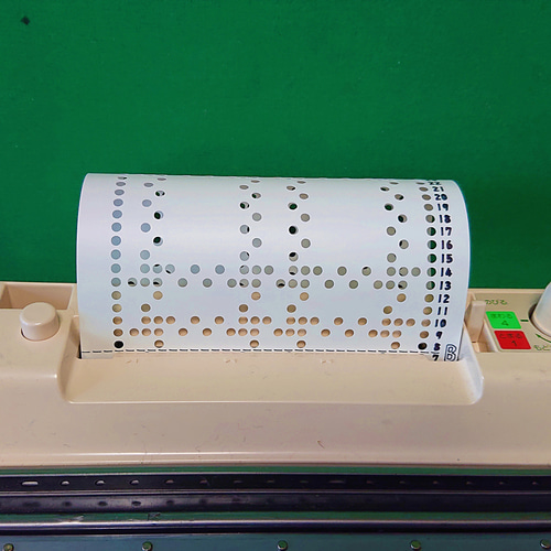 パンチカード【編み機用】 ブラザー/シルバー共用 チェック【002