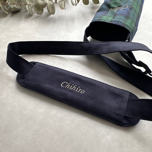 BLACKWatch//ナイロン水筒カバー /ショルダー /肩掛け/ボトルカバー