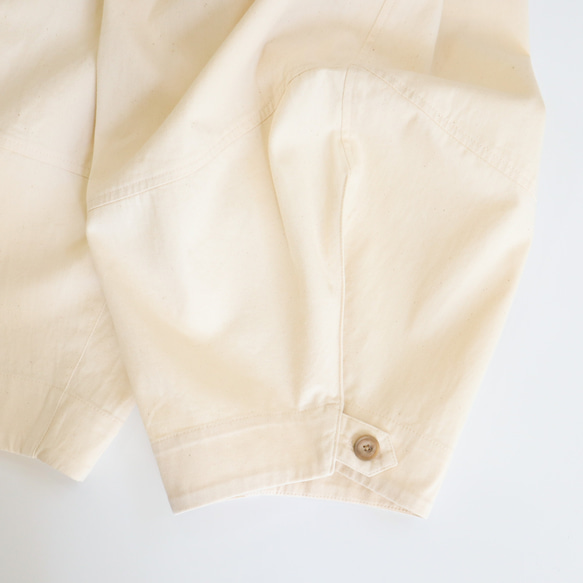 cotton chino squash pants (natural) 6枚目の画像