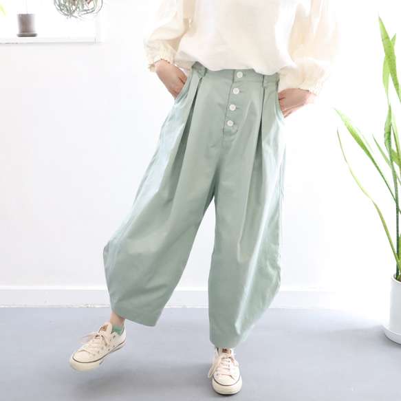 cotton chino squash pants (natural) 13枚目の画像