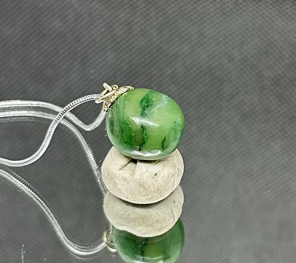 西瓜 ナミビア翡翠 ネックレス・ペンダント ケンちゃんの天然石工房  