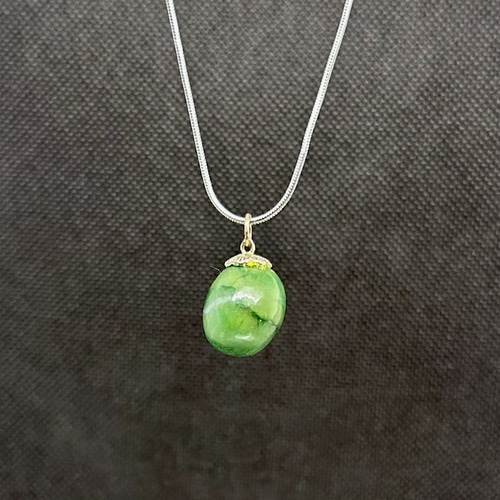 西瓜 ナミビア翡翠 ネックレス・ペンダント ケンちゃんの天然石工房  