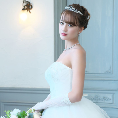 フローラルトレリスジルコニアティアラ RT-45|花嫁 結婚式 挙式 フローラルトレリスジルコニアティアラ RT-45|花嫁 結婚式 挙式