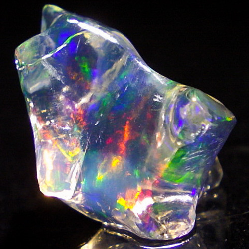 ☆面白い形☆オパールの原石磨き☆10.0ct/22.0mm☆天然石蛋白石