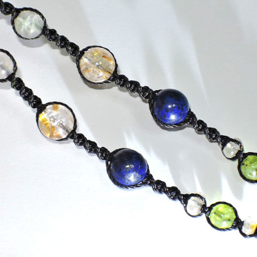 ☆ふっくらアメジスト32ct☆天然石紫水晶ネックレスハンドメイド