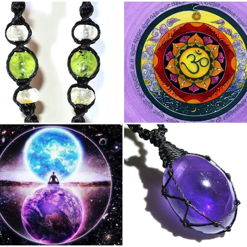 ☆ふっくらアメジスト32ct☆天然石紫水晶ネックレスハンドメイド