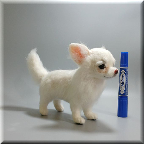☆シャロ様専用☆羊毛フェルト【ロングコートチワワ】犬