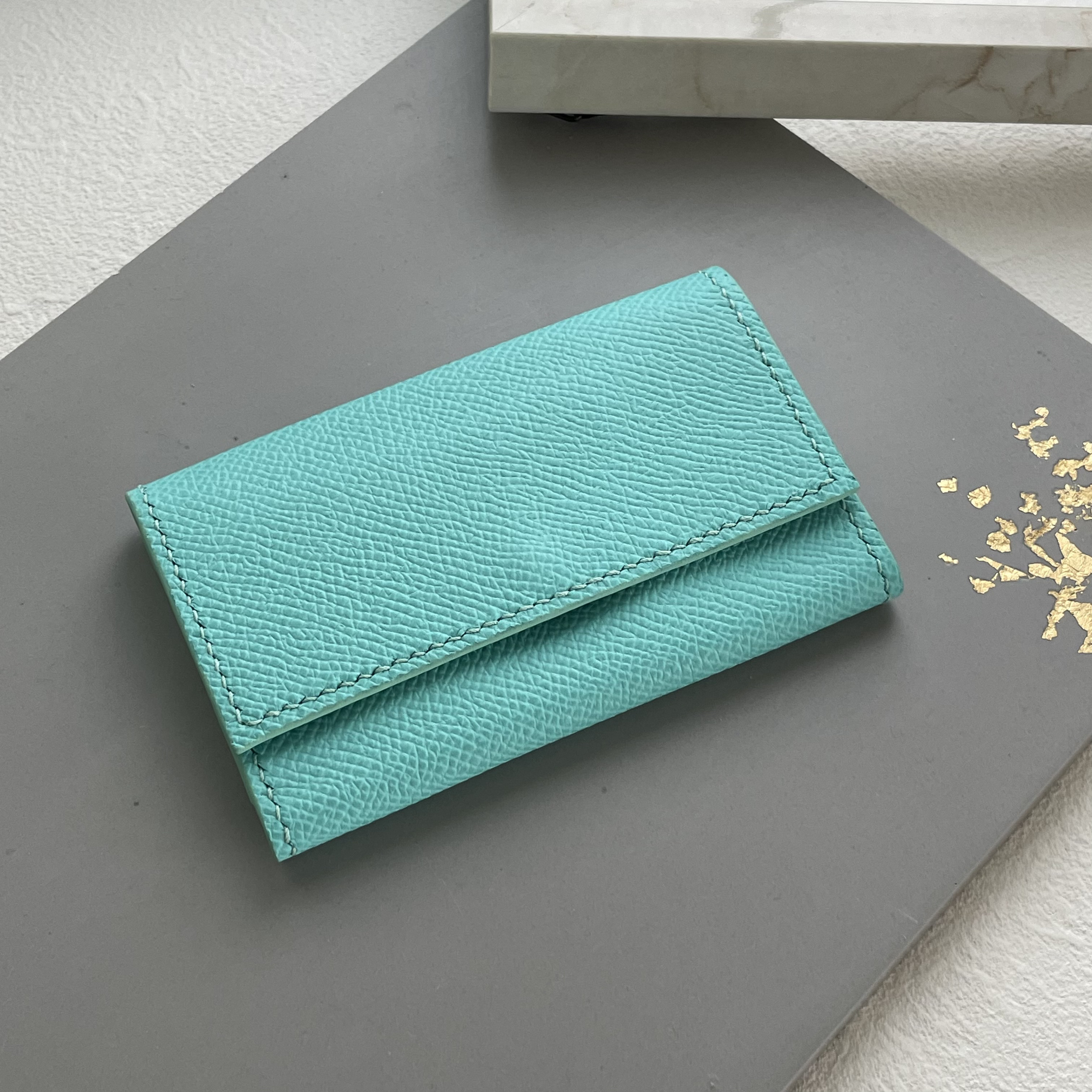 高級フランス産本革の名刺入れ｜送料無料