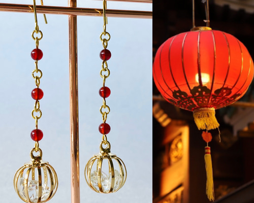 チェリークォーツ調　ハンドメイド　シルバー　赤　レッド　クリア　フック　ピアス 楽天市場】≪1年保証付≫ 地中海産赤珊瑚5ミリ玉 K18 K14WG