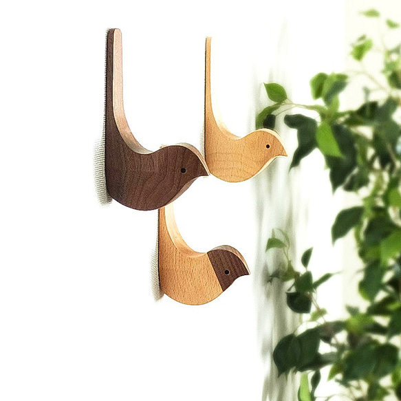 コートフック 小鳥 ウォールハンガーフック バードフック かわいい オシャレ インテリア その他インテリア雑貨 Flower Flower