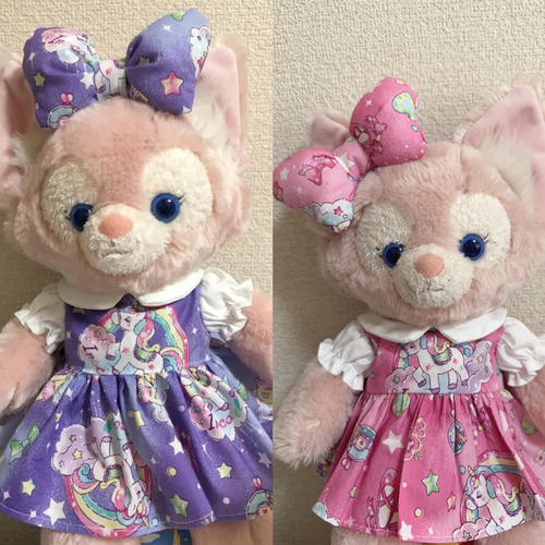 受注生産選べるsサイズリーナベル着用可能コスチューム ぬいぐるみ 