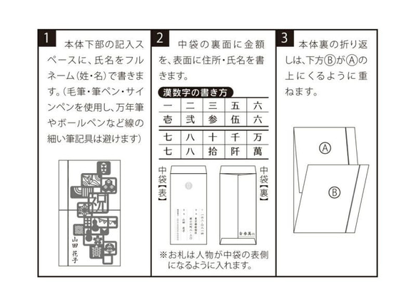 様々なお祝いに。スタイリッシュなご祝儀袋【祝】 8枚目の画像