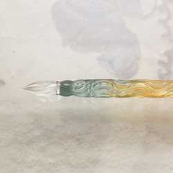 ガラスペン「麦秋」  ガラス製スポイト付属（約1ｍｌ） 2枚目の画像