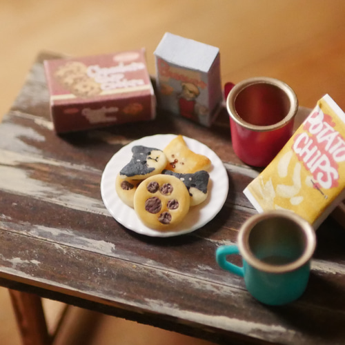 ミニチュア柴犬クッキーの詰め合わせ その他置物 maron 通販｜Creema