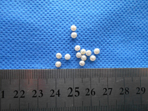 淡水真珠 ベビーパール２０センチ分 4枚目の画像