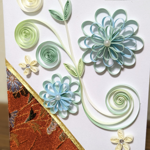 I15】祝袋 ペーパークイリング 祝儀 ご祝儀袋・袱紗（ふくさ） ツジウ