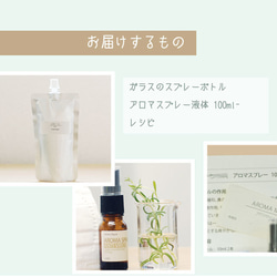 【携帯に便利】オーガニックアロマ虫除けスプレー・アンチバグ/おしゃれなガラスボトル+容量100ml 10枚目の画像