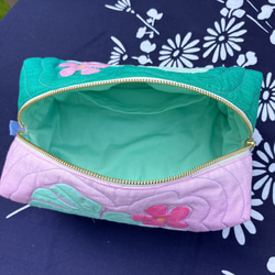 パンの木の大きめポーチ　受注製作 10枚目の画像