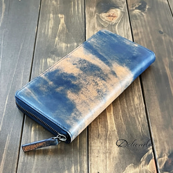 ROCADO ロカド シェルコードバン 長財布 グリーン イタリア ヌメ革 長