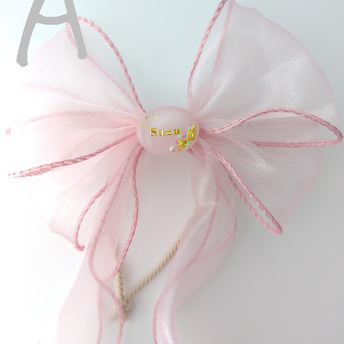 再販1６【ラベンダー＆ピンク】ナチュラルリボン♡ヘアゴム 再販16【ラベンダー＆ピンク】ナチュラルリボン♡ヘアゴム