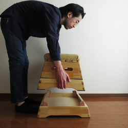 TOBIBAKO BENCH　自宅で楽しむ跳び箱　国産　日本製　トレーニングベンチ　健康　ストレッチ 14枚目の画像