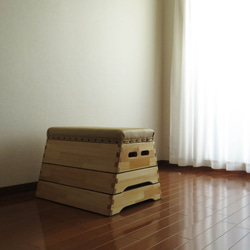 TOBIBAKO BENCH　自宅で楽しむ跳び箱　国産　日本製　トレーニングベンチ　健康　ストレッチ 5枚目の画像