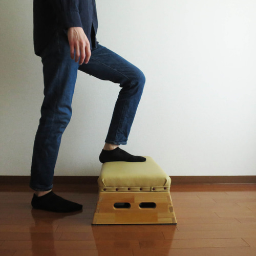 TOBIBAKO BENCH 自宅で楽しむ跳び箱 国産 日本製 トレーニングベンチ