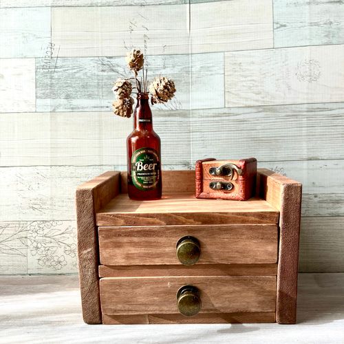 アクセサリーケース 木製 3段 引き出し ジュエリーケース ジュエリー