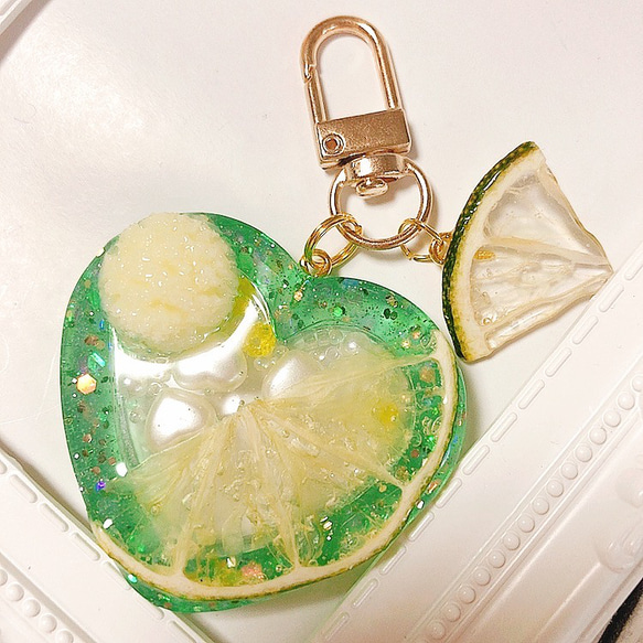 Summerソーダ トラ シャカシャカキーホルダー フェイクスイーツ