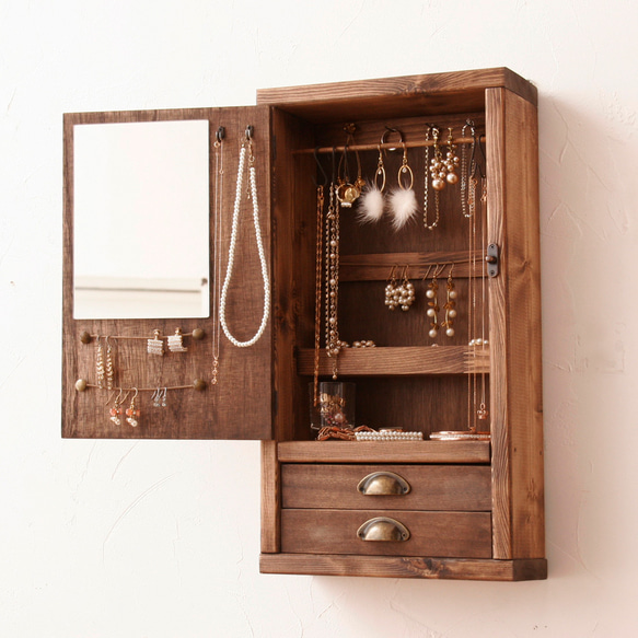 ヴィンテージ　ドレッサー　アクセサリー収納　引き出し付き ヴィンテージ ドレッサー アクセサリー収納 引き出し付き