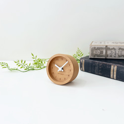 お皿の時計 青のドット柄 掛け時計・置き時計 リベーラ 通販 11220372