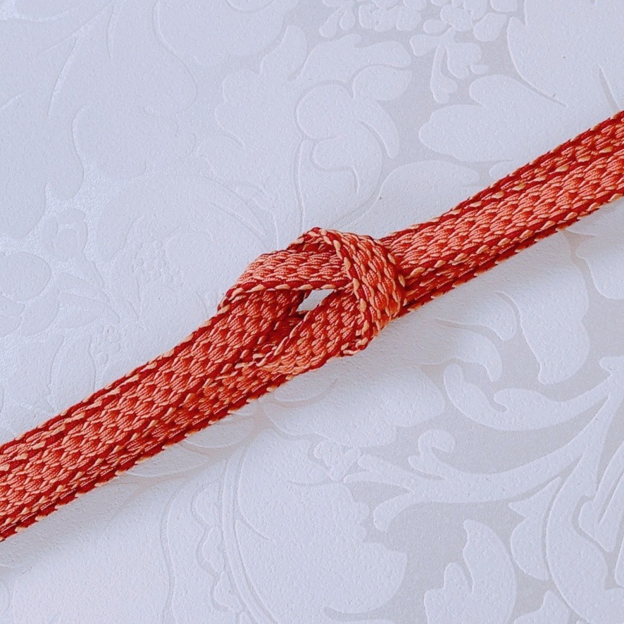 正絹手組み夏の帯締め