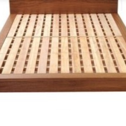 オーダーメイド 職人手作り すのこベッド ベッド おうち時間 天然木 無垢材 北欧モダン 木工 木目 エコ LR 2枚目の画像