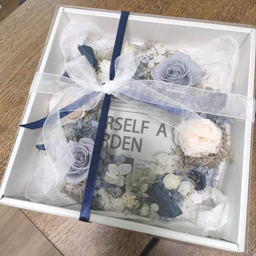 フレンチリース ブルー