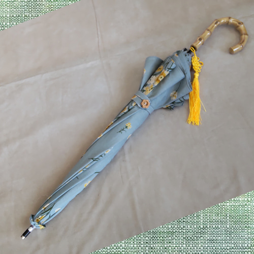 【SALE】23 ワンタッチオープン 日傘 タッセル付き 撫子 moment 日傘在庫一掃セール30％OFF】23 ワンタッチオープン日傘