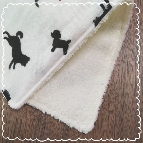 パネル生地　犬柄　　69 ガーゼハンカチオーダー受付 パネル生地 犬柄 69 ガーゼハンカチオーダー受付