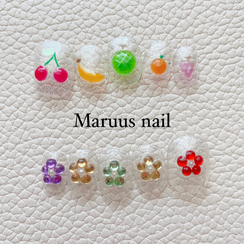 ぷっくりフルーツネイルチップ ネイルチップ（つけ爪） Maruu 通販  